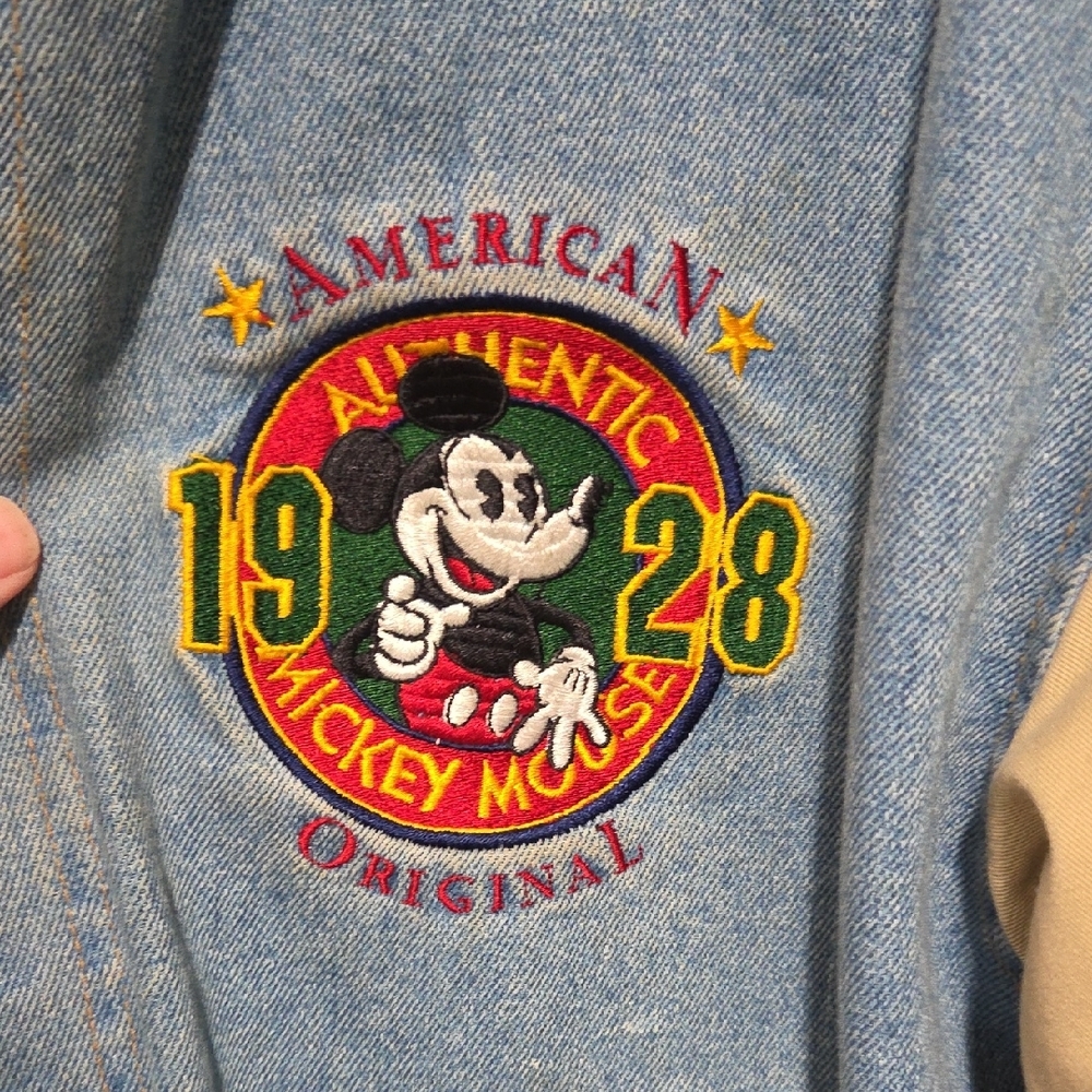 Vintage Denim Disney Mickey Jacket - Picture 2 of 7